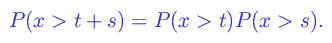 Formula: Exponential Distribution (Graphical)