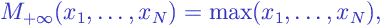 Formula: Power Mean