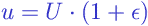 Formula: Multiplicative Error
