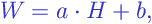 Formula: Dependent and Independent Variables