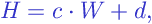 Formula: Dependent and Independent Variables