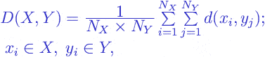 Formula: Average Linkage Clustering