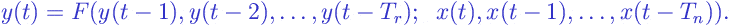 Formula: Recursive Filter