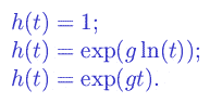 Formula: Proportional Hazard Model (Graphical)