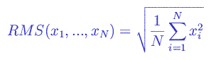 Formula: Root Mean Square (Graphical)